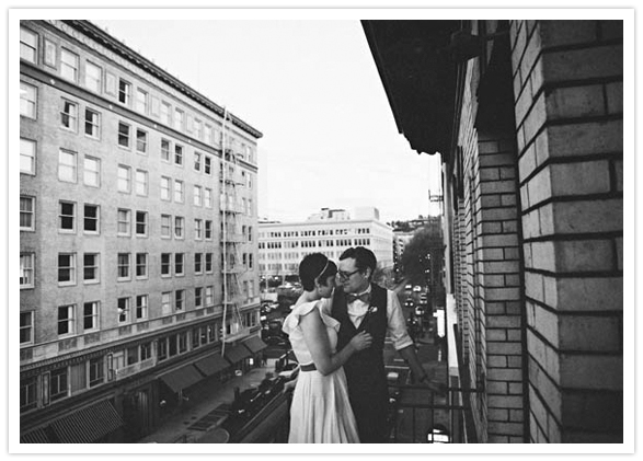 fire escape wedding portrait fire escape wedding portrait