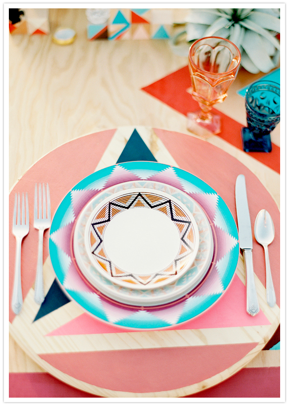 art deco dish set
