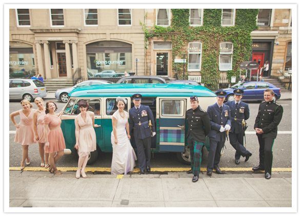 vintage Volkswagen van bridal portraits vintage Volkswagen van bridal portraits