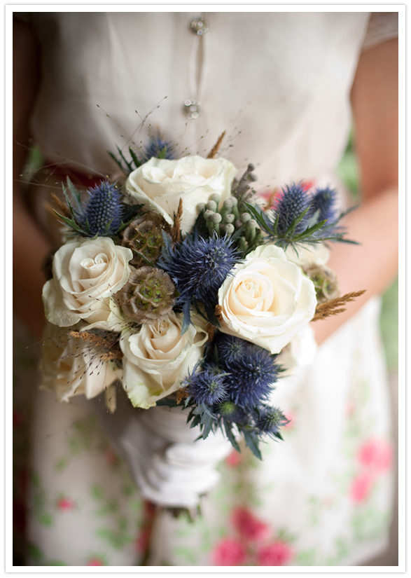 cream, purple and green bouquet cream, purple and green bouquet