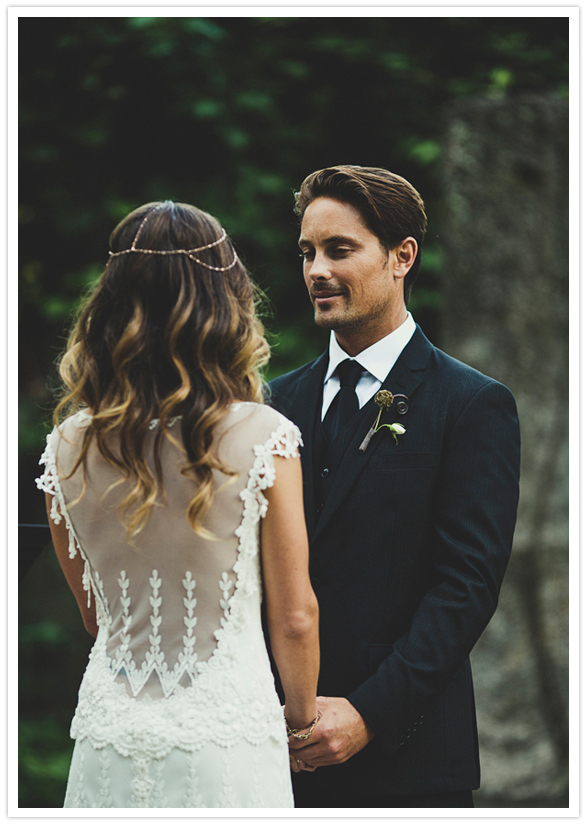 Claire Pettibone embroidered dress