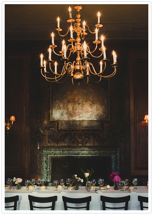 Victorian reception decor