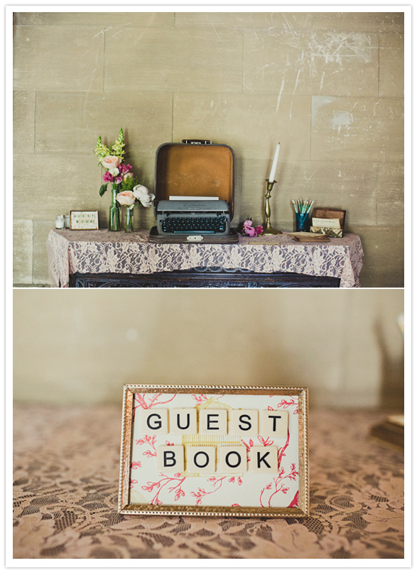 guest notes table