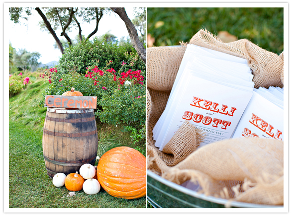 wooden ceremony sign and programs wooden ceremony sign and programs