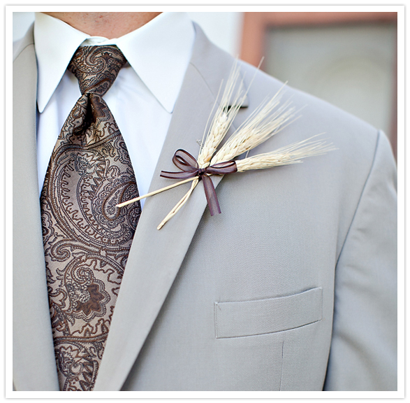 wheat boutonniere wheat boutonniere