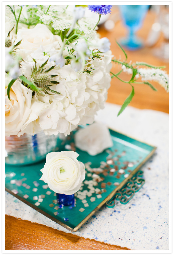 confetti centerpiece