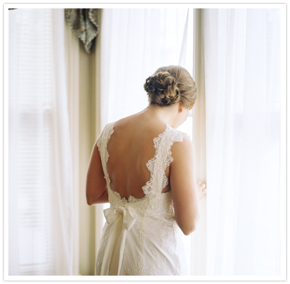 Madeleine’s Daughter lace strap wedding dress Madeleine’s Daughter lace strap wedding dress