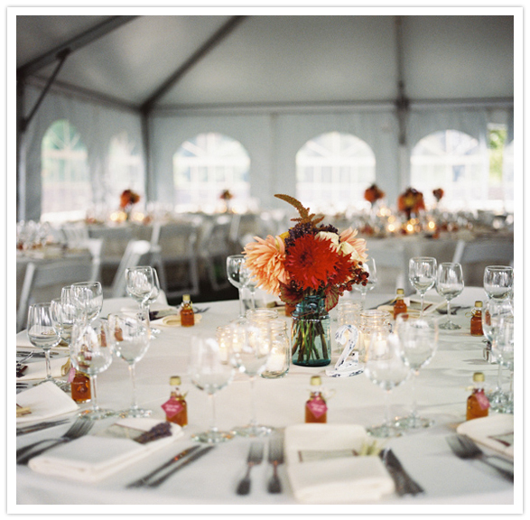 wild flower centerpieces and all white linens wild flower centerpieces and all white linens