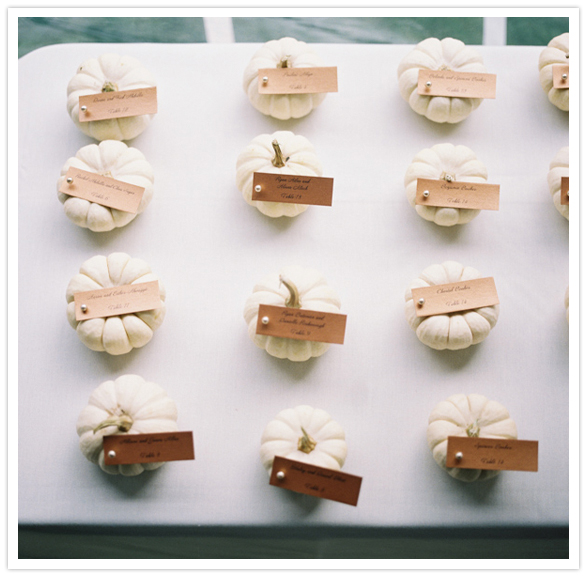mini pumpkin escort cards mini pumpkin escort cards