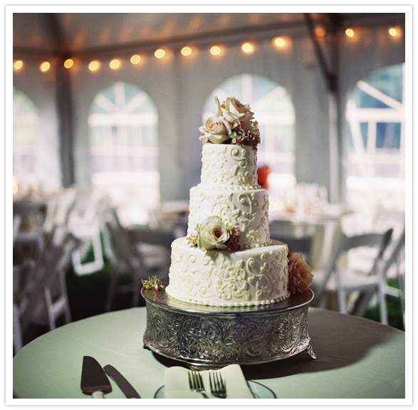 brocade style cake with floral accents brocade style cake with floral accents