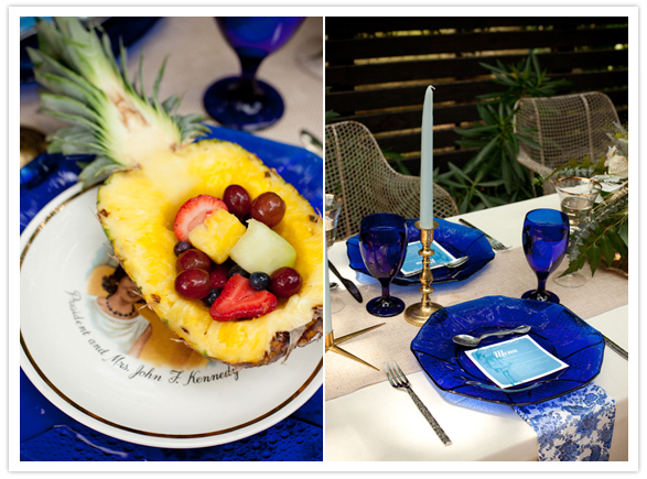 blue glass goblets and plates blue glass goblets and plates