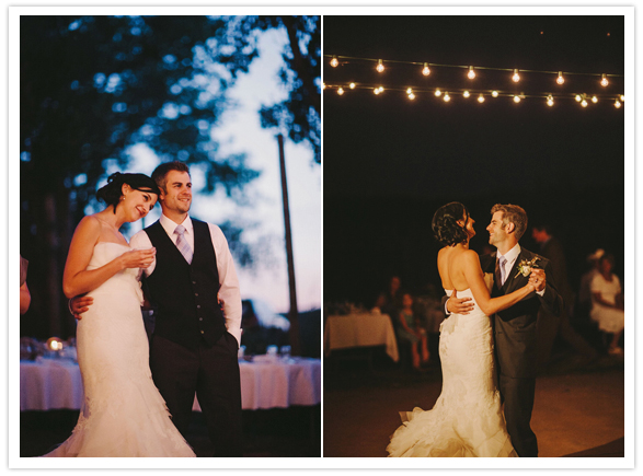 romantic outdoor Wyoming wedding