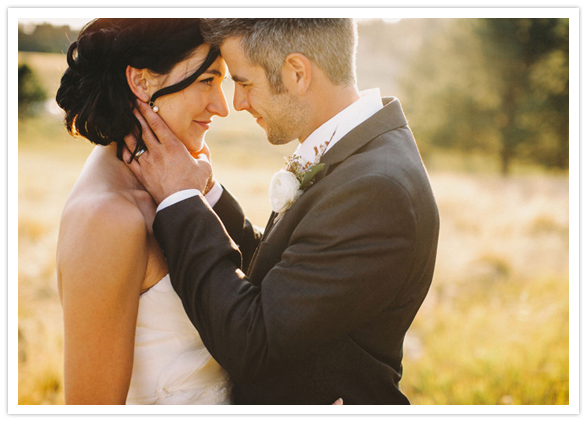 romantic prairie wedding