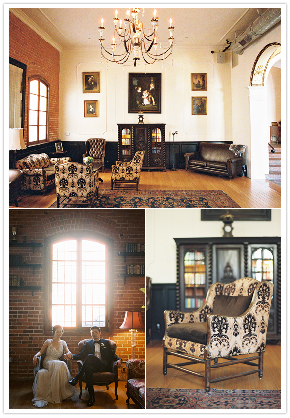 Carondelet House wedding portraits Carondelet House wedding portraits