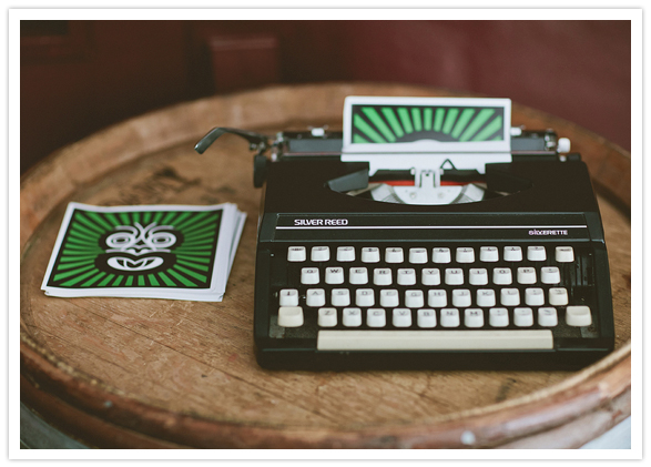 type-written guest notes type-written guest notes