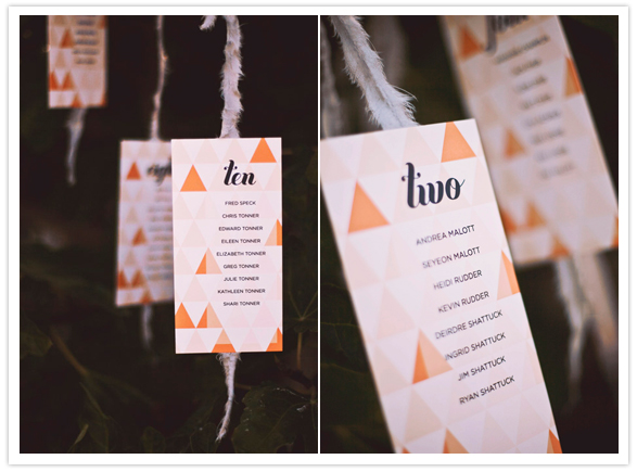 hanging paper escort cards hanging paper escort cards