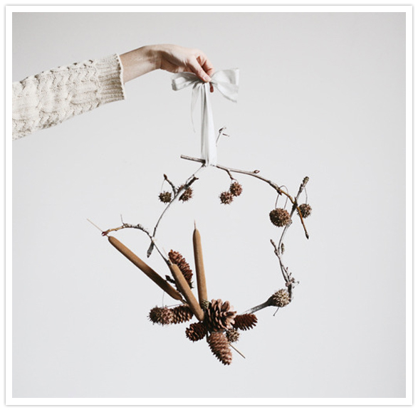 Holiday wreaths by Amy Merrick Party + Entertaining Ideas 100 Layer