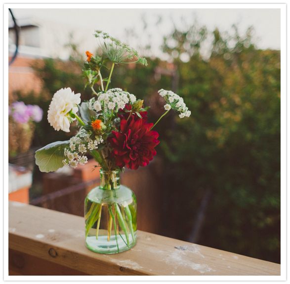 wildflower vase