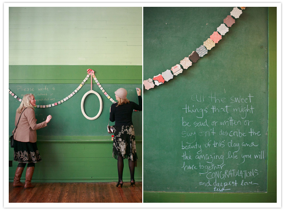 chalkboard guest messages