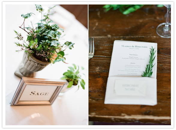 kitchen herb table names and menu accents kitchen herb table names and menu accents