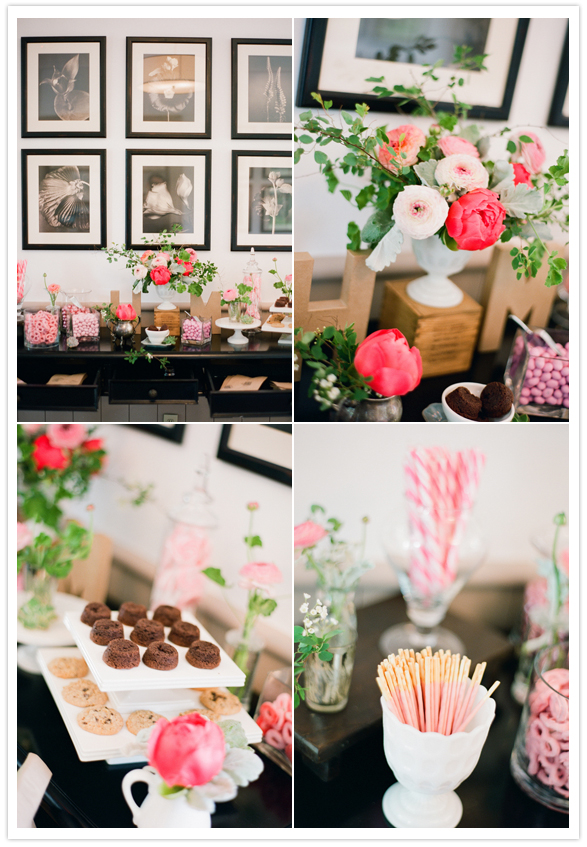 dessert table of pink goodies dessert table of pink goodies