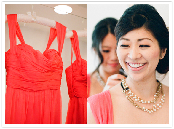 coral Amsale bridesmaid dresses coral Amsale bridesmaid dresses