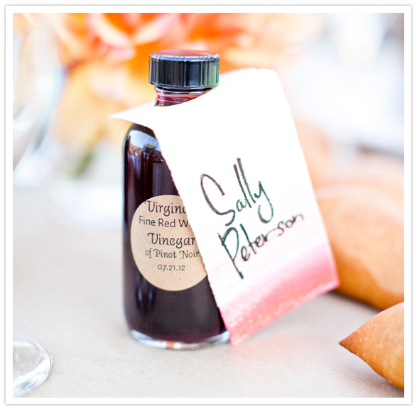 mini vinegar bottle escort cards mini vinegar bottle escort cards