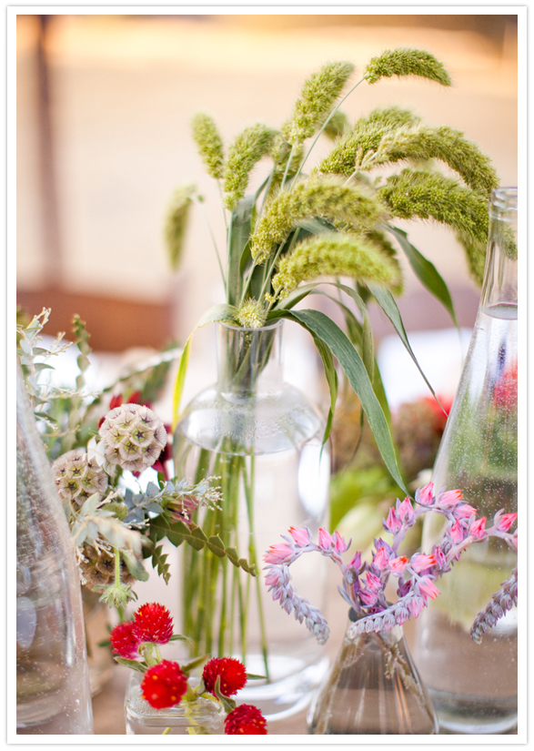 assorted wild flower centerpieces assorted wild flower centerpieces
