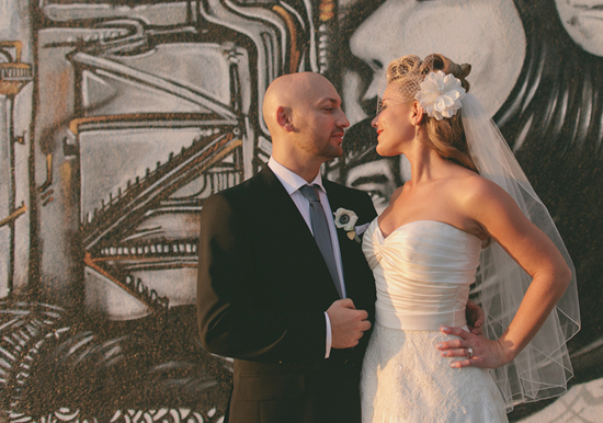large white flower hairpiece