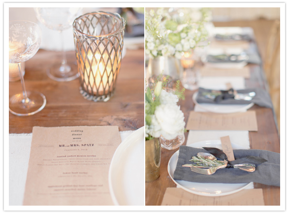 Rustic modern wedding inspiration