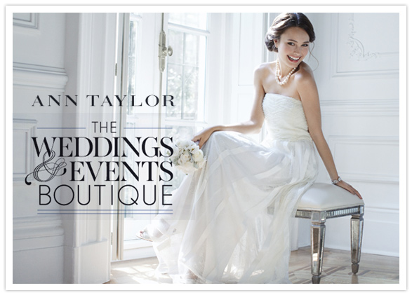 Ann Taylor Wedding boutique
