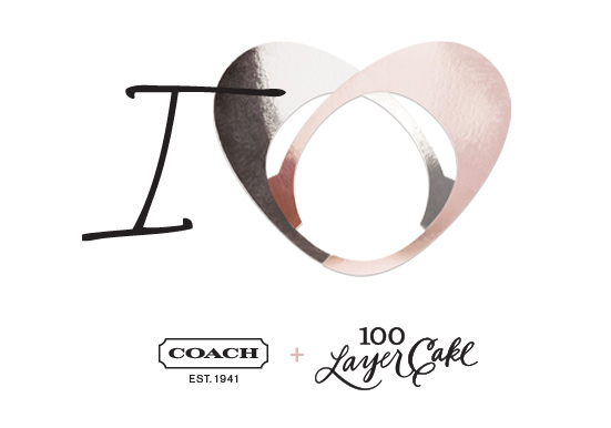 Coach + 100 Layer Cake Coach + 100 Layer Cake