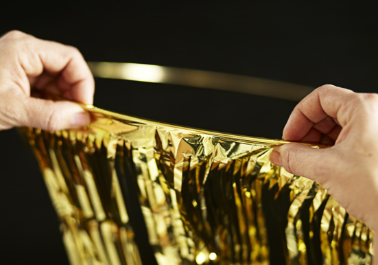 diy gold fringe chandelier diy gold fringe chandelier