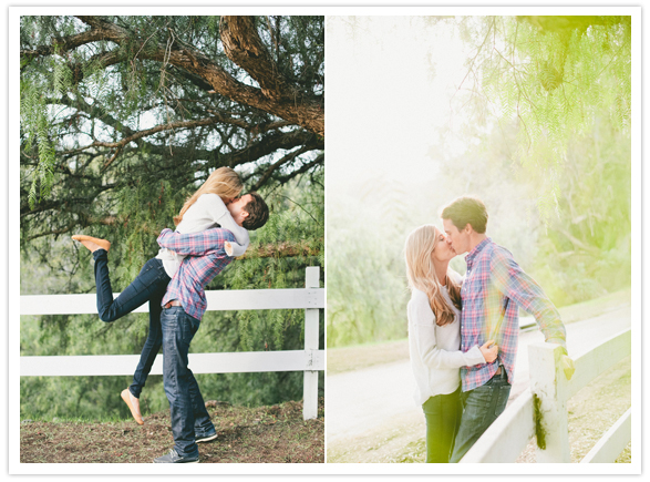 fall farm engagement session