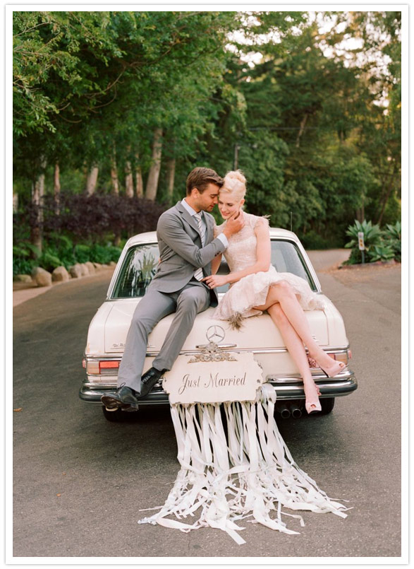 wedding getaway car wedding getaway car