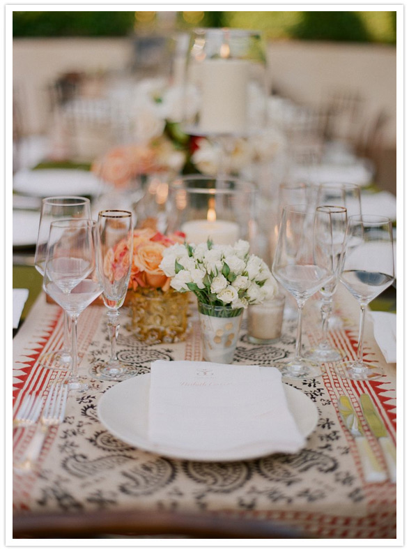 elegant wedding table