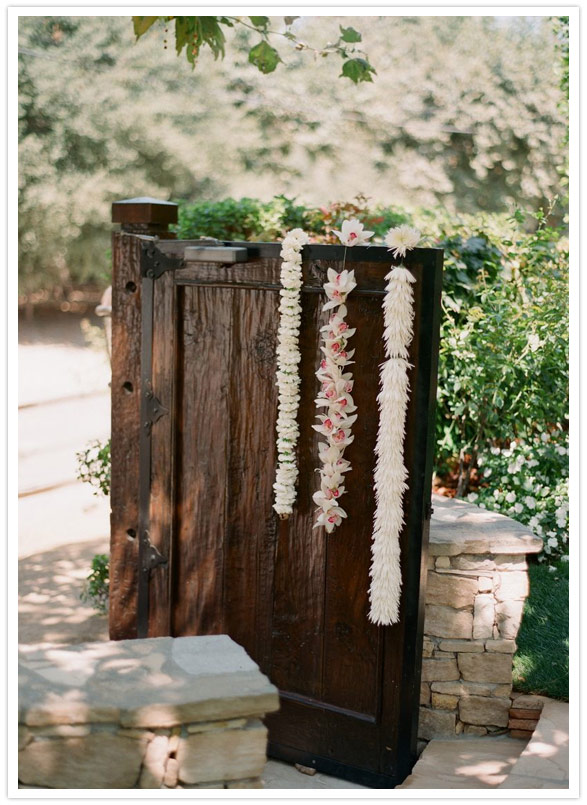 floral wedding decor