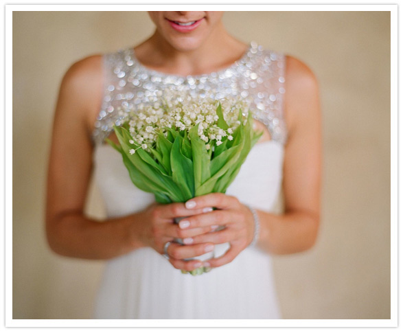 sparkly wedding dress