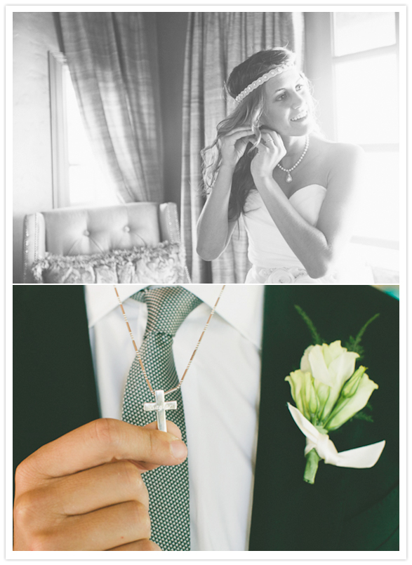 silver cross and braided head piece silver cross and braided head piece