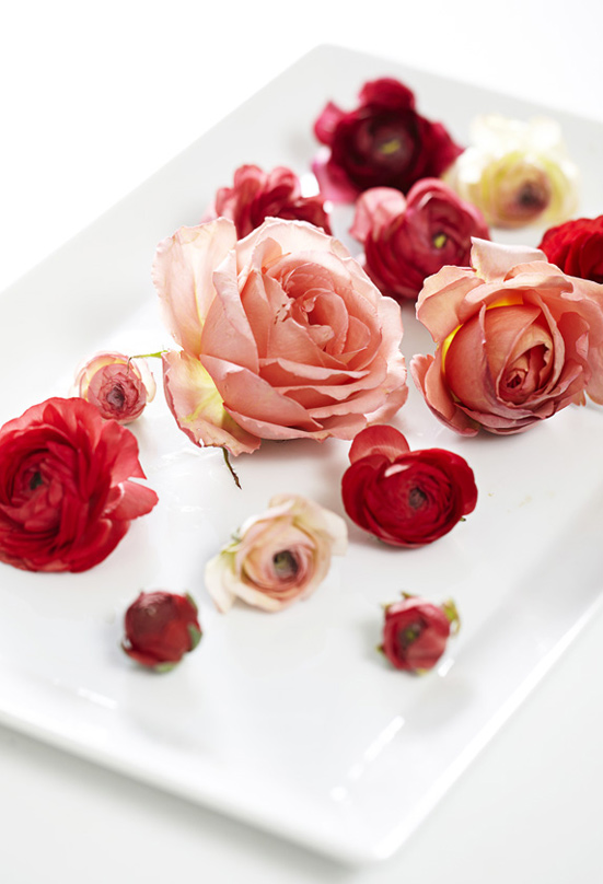valentines day flower cake inspiration
