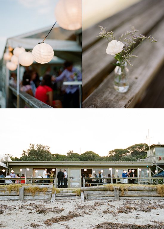 paper lanterns and beach house reception paper lanterns and beach house reception
