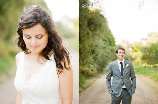 v-neck wedding dress an grey suit v-neck wedding dress an grey suit