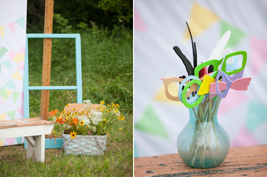 pastel patterned photo booth sheet, colorful frames and quirky photo props pastel patterned photo booth sheet, colorful frames and quirky photo props