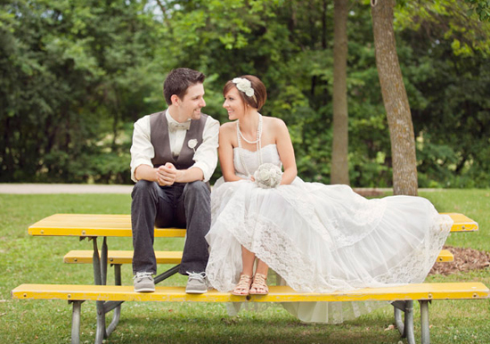 picnic table wedding portraits picnic table wedding portraits