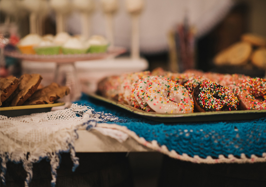 sprinkle donut desserts