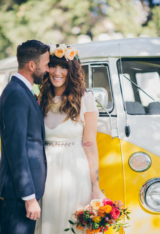 bohemian wedding style