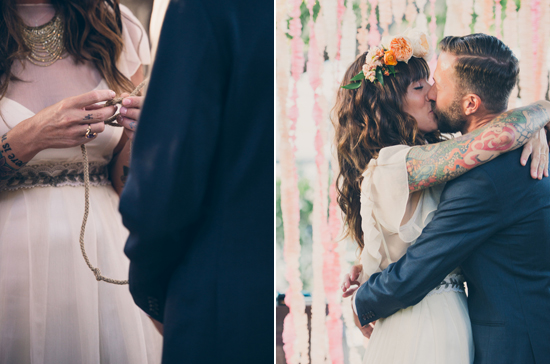 knot tying wedding ceremony