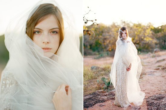 long sheer veil