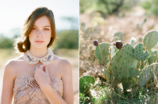 glamourous desert bridal shoot