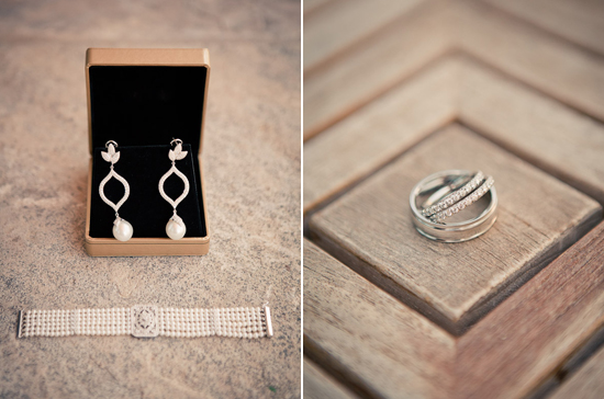 diamond and pearl wedding jewelry 